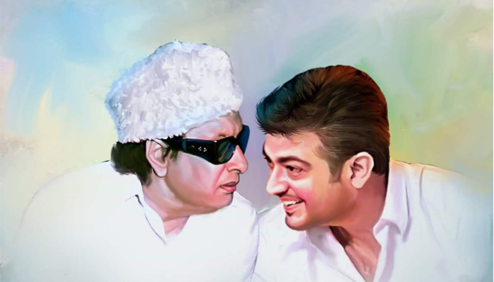 m.g.r-and-ajith